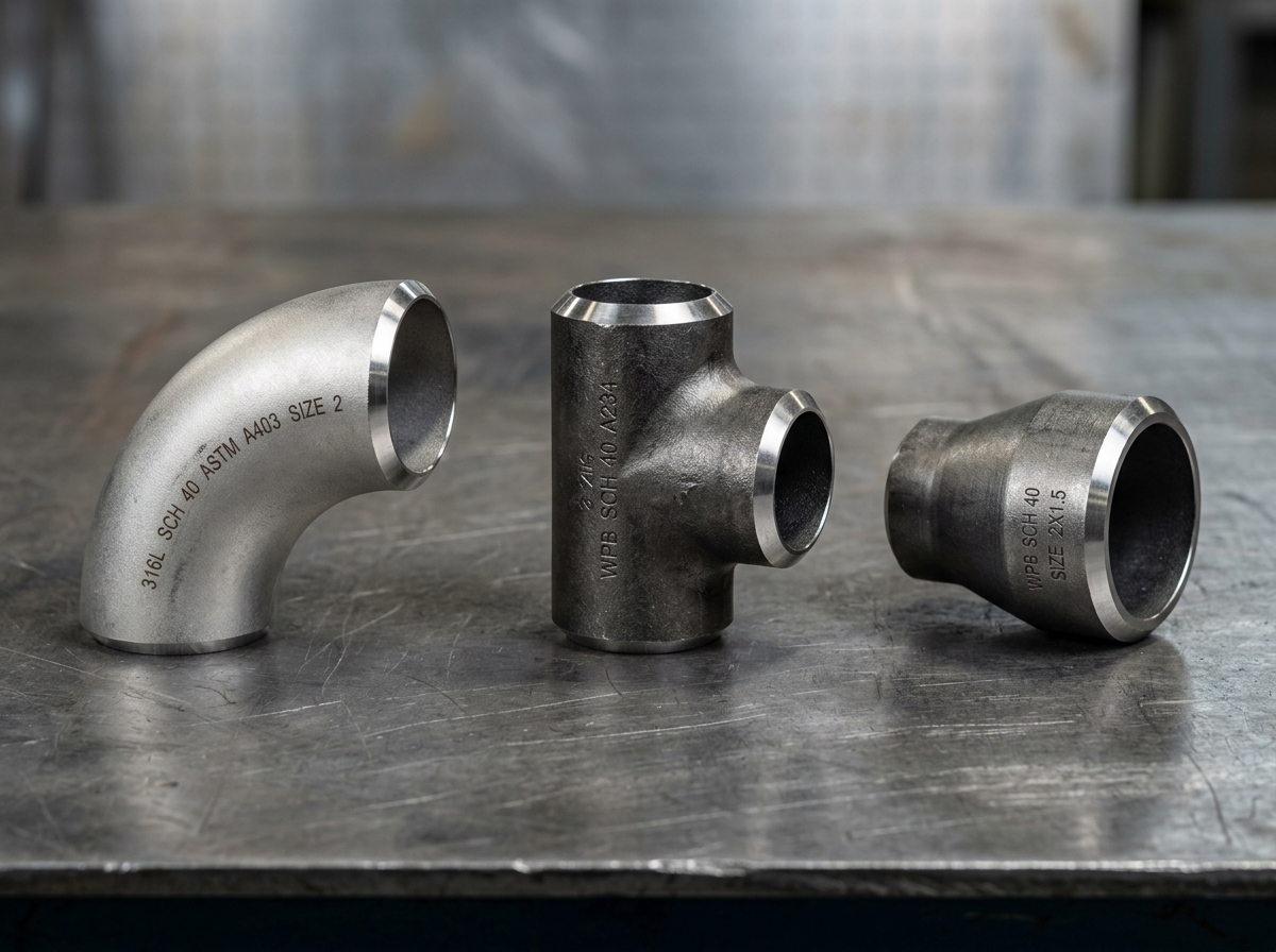 MS / SS / CS Pipe Fittings